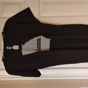 Home, black and gray Georgia short sleeve t-shirt